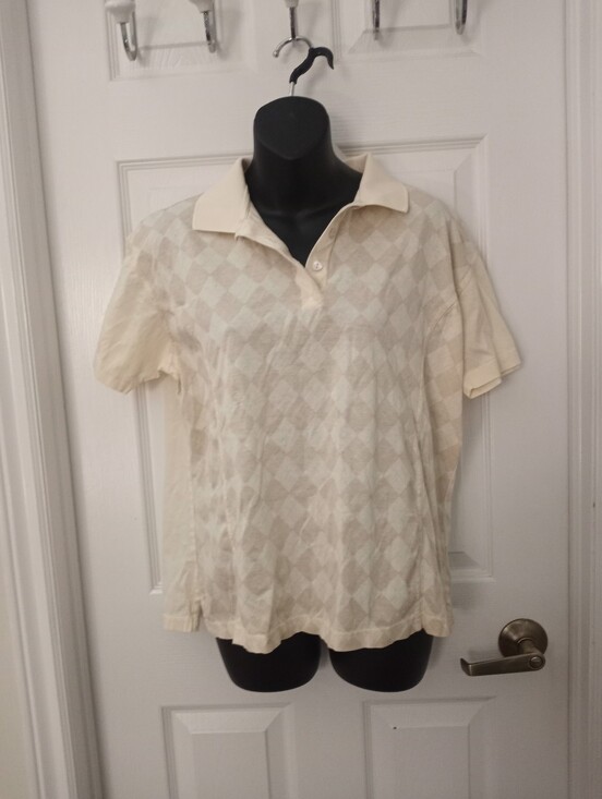 Aureus Tops - Vintage 60s AUREUS polo (60s Two Ply Double Mercerized Egyptian Cotton)